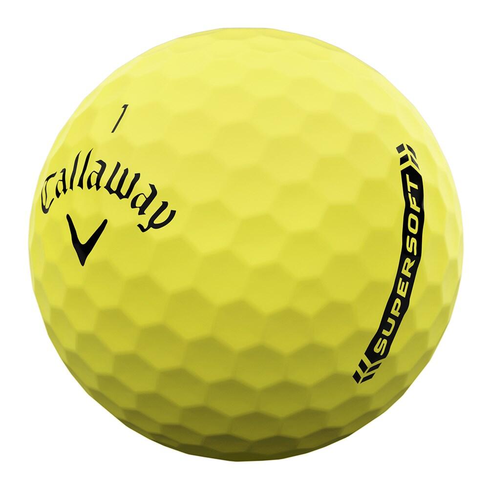 BOLA DE GOLFE Supersoft Amarela x12 3/5