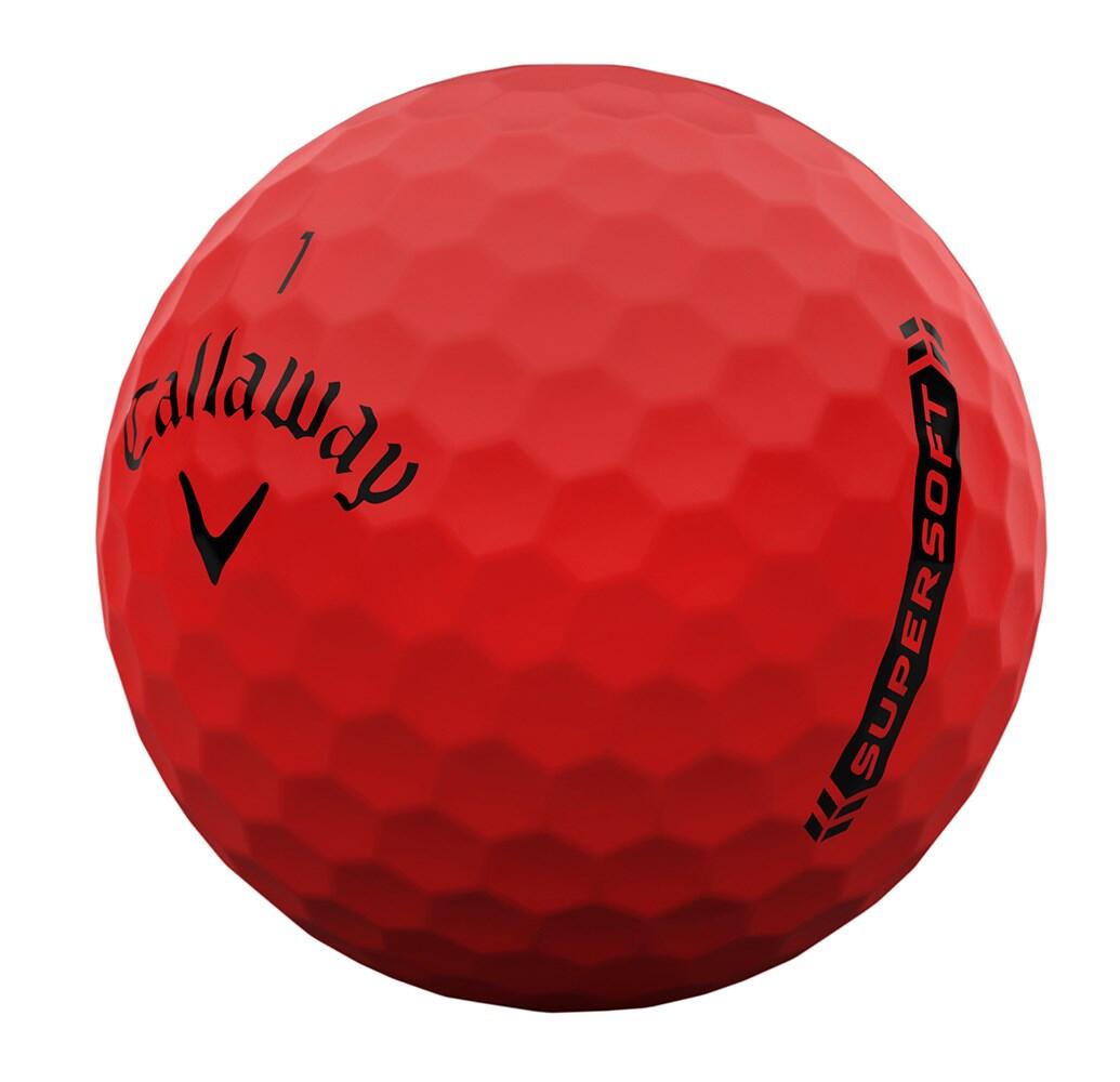 PALLA DA GOLF Supersoft Roja x12 3/5