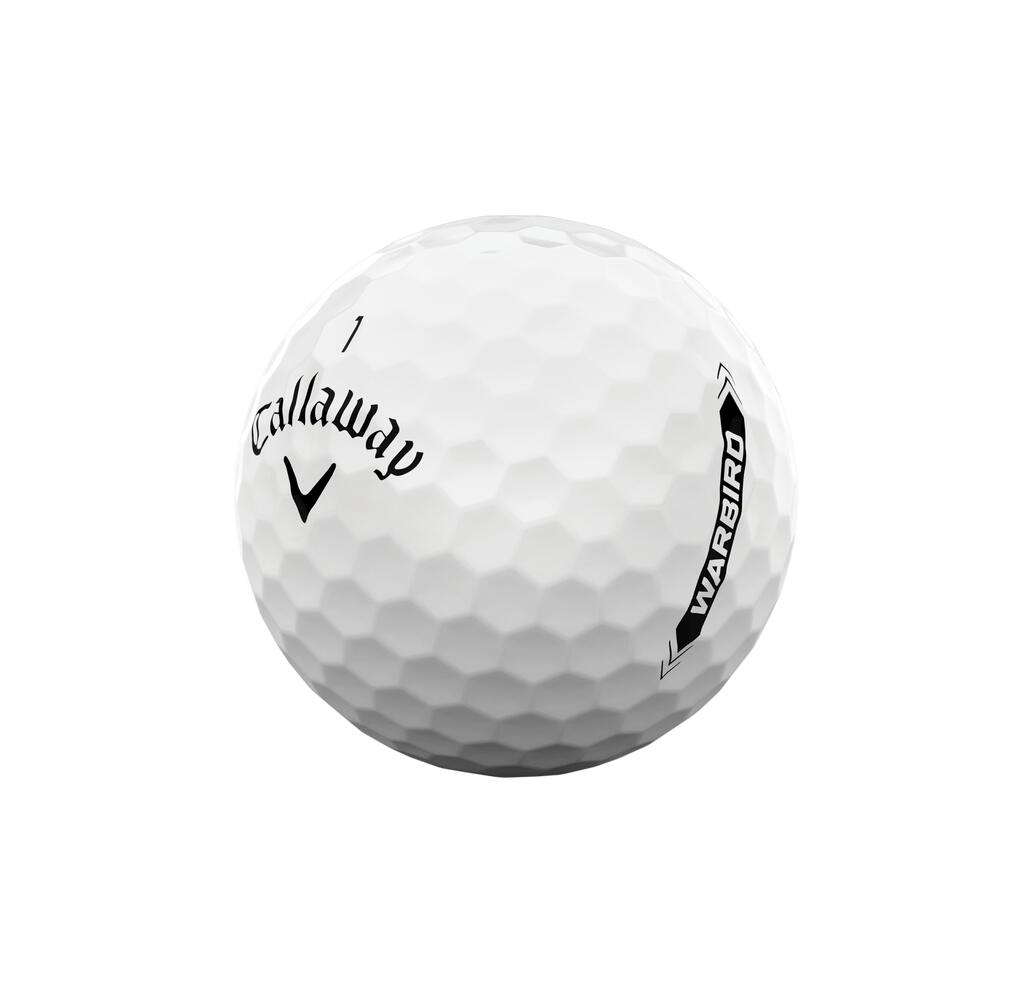 Pelota de Golf Callaway WARBIRD Blanca x12 3/6