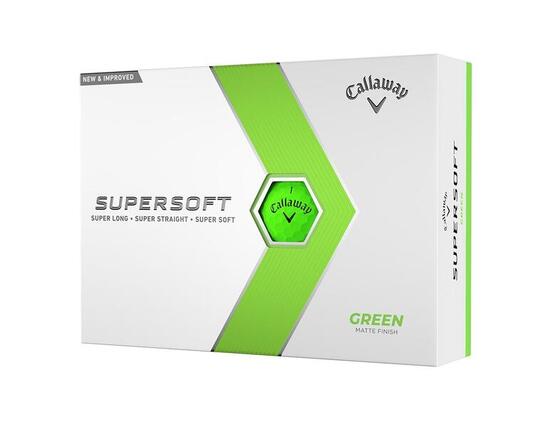 Callaway Supersoft matgroene golfballen