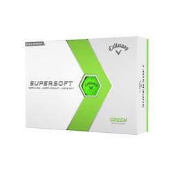 BALLE DE GOLF Supersoft Rouge x12