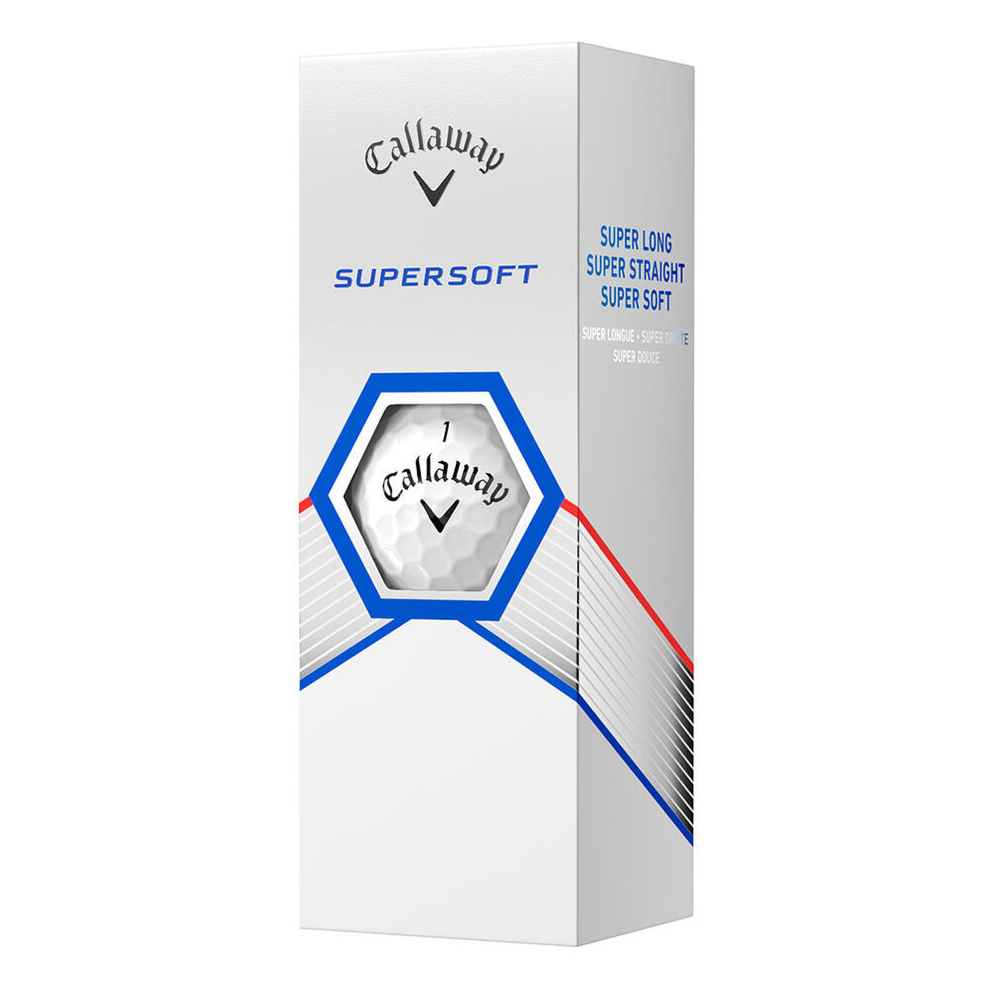 Balles de Golf Callaway Supersoft Blanc x12