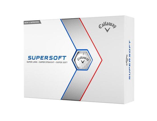 GOLFBAL Callaway Supersoft Wit x12