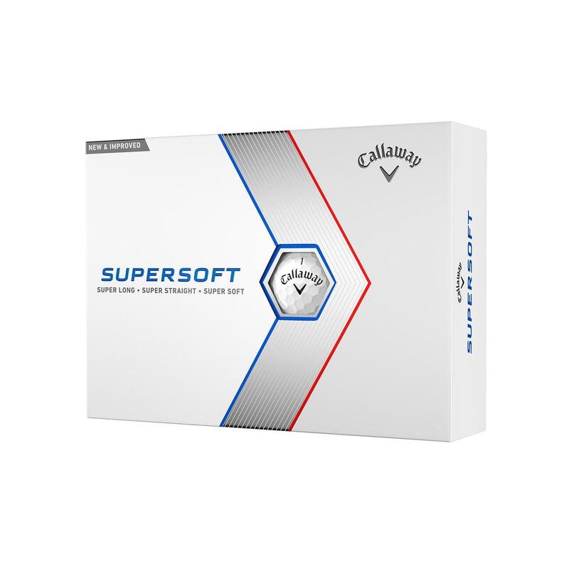 Balles de Golf Callaway Supersoft Blanc x12
