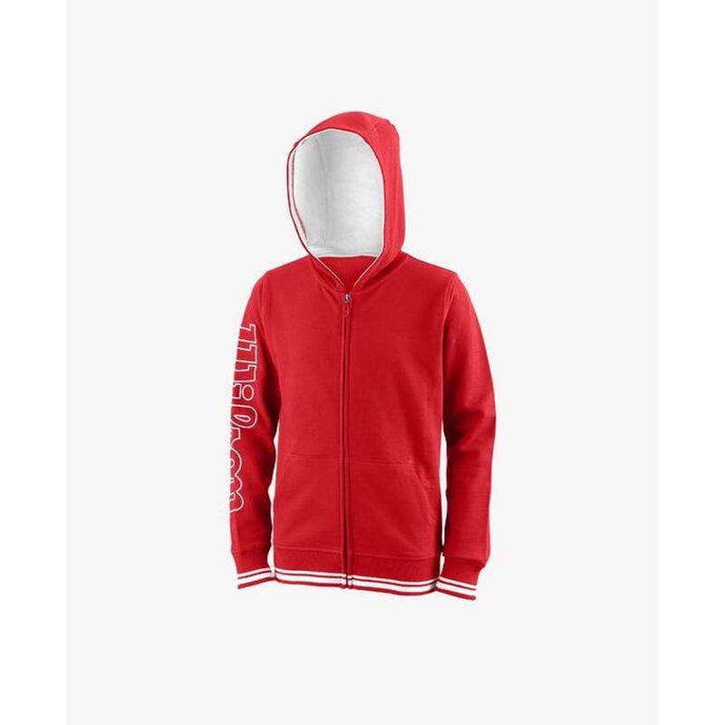 Bluza tenisowa dziecięca Wilson Team II FZ Hoody team