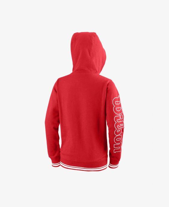 Bluza tenisowa dziecięca Wilson Team II FZ Hoody team 2/2