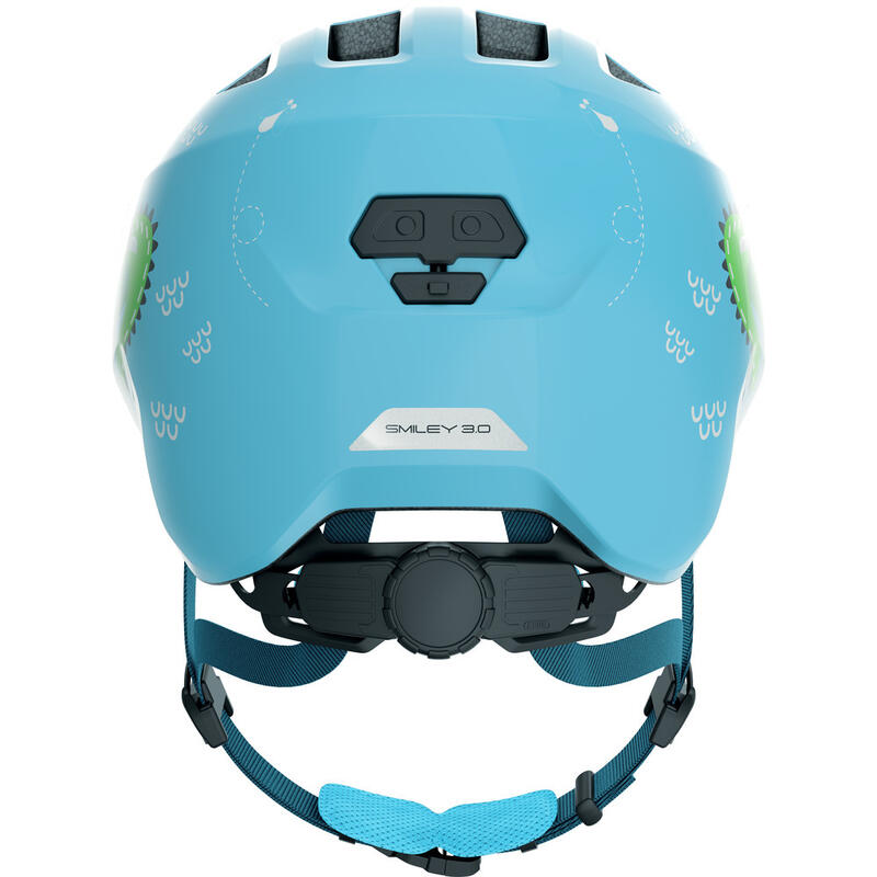 ABUS Casque de loisirs pour enfants "Smiley 3.0" blue croco shiny