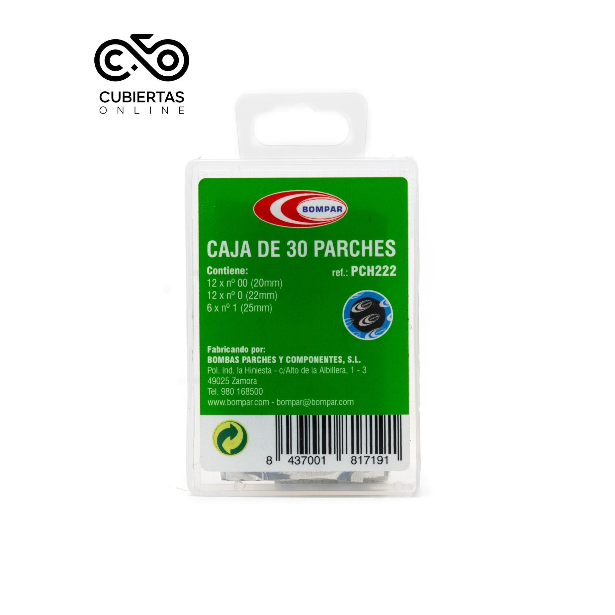 BOMPAR Caja Parches Ciclismo BOMPAR 30 Ud