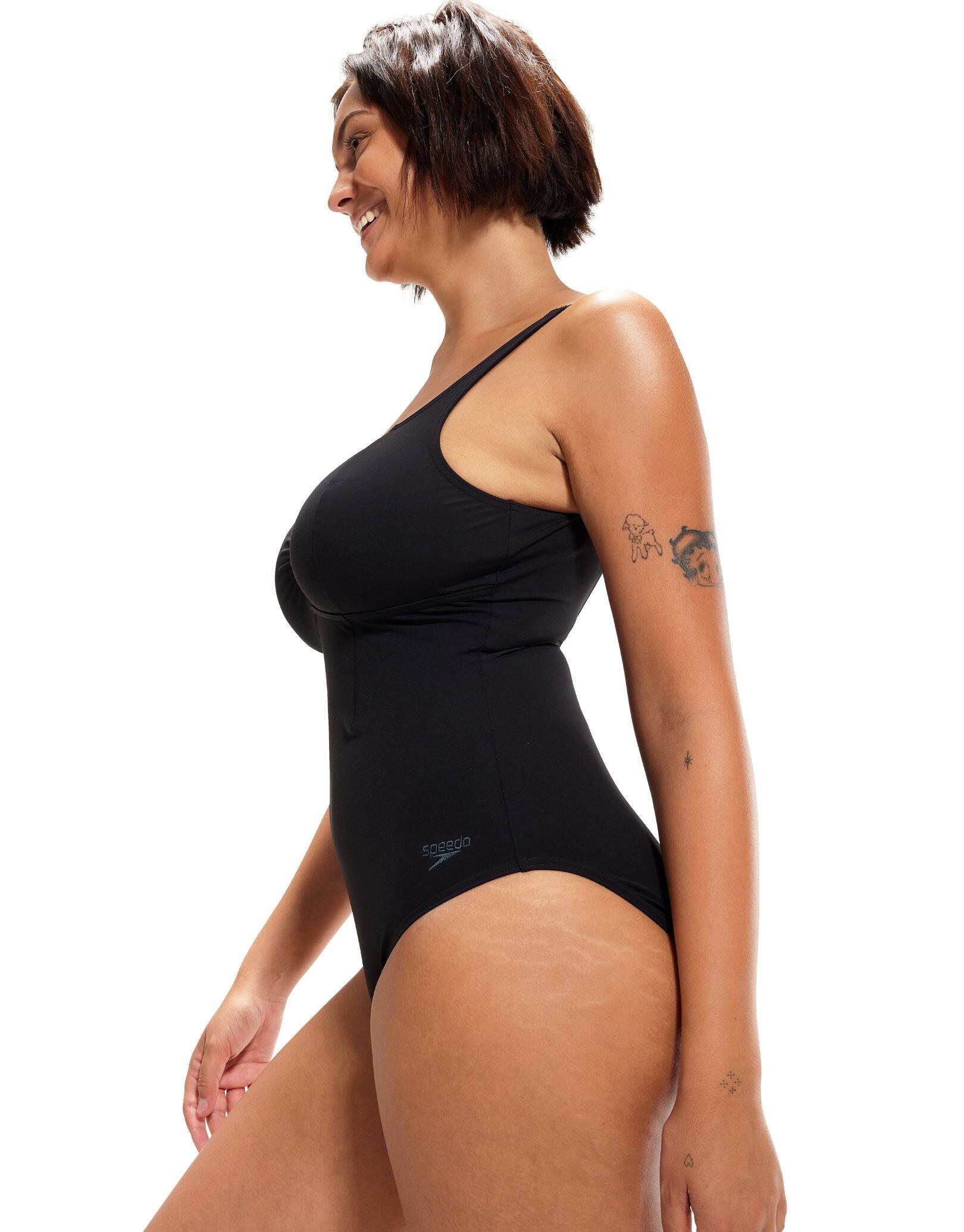 Speedo Shaping AquaNite Swimsuit - Black 3/7