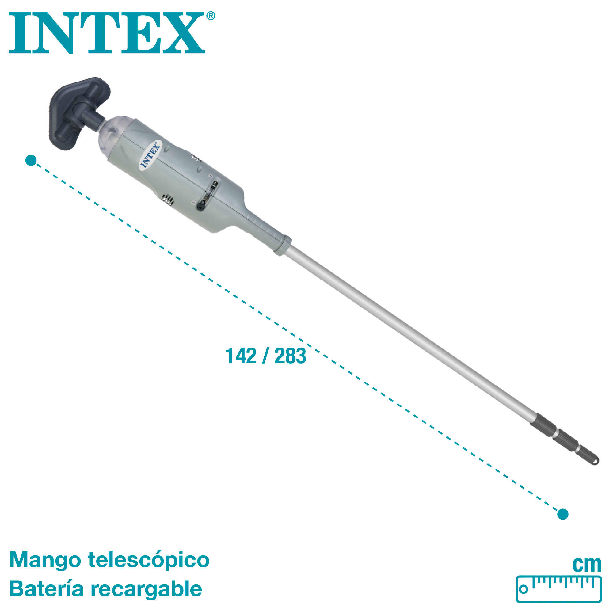 INTEX Spa-/zwembadstofzuiger oplaadbaar 6/7