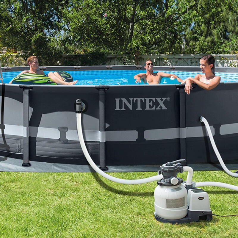 Piscina desmontable Intex Ultra XTR Frame 610x122 cm con depuradora