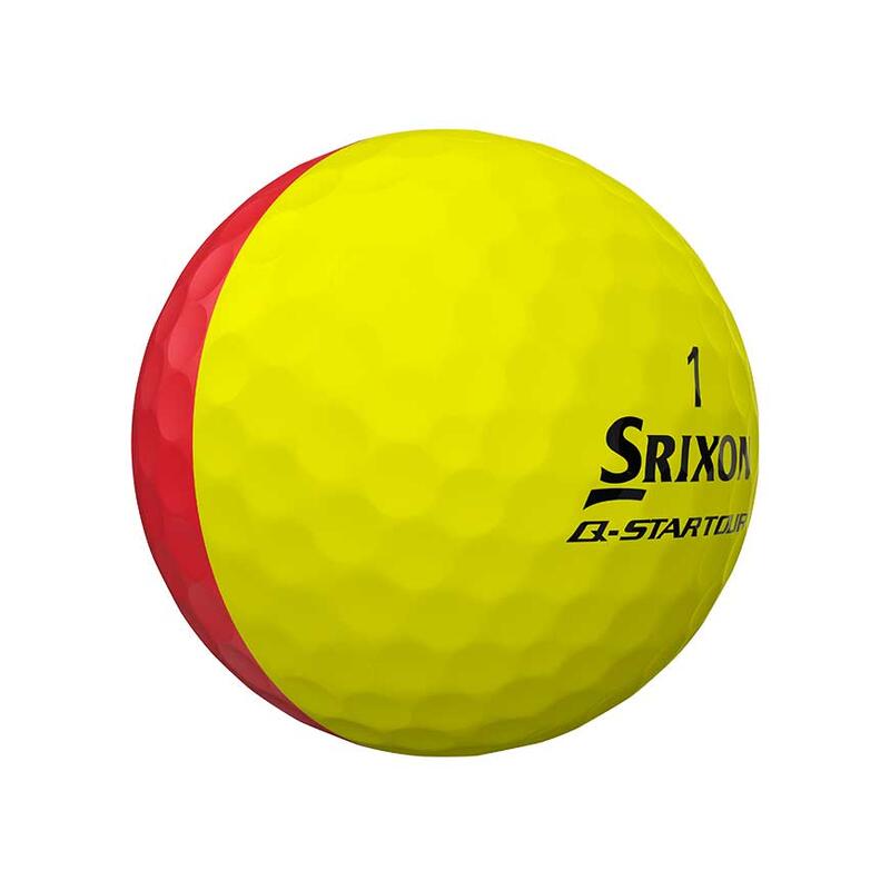 Confezione da 12 palline da golf Srixon Q-Star Tour DIVIDE