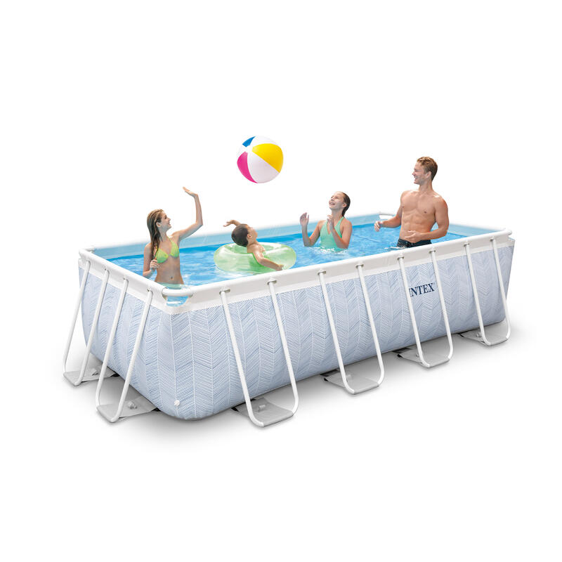 OFERTA - Piscina desmontable rectangular 650 x 265