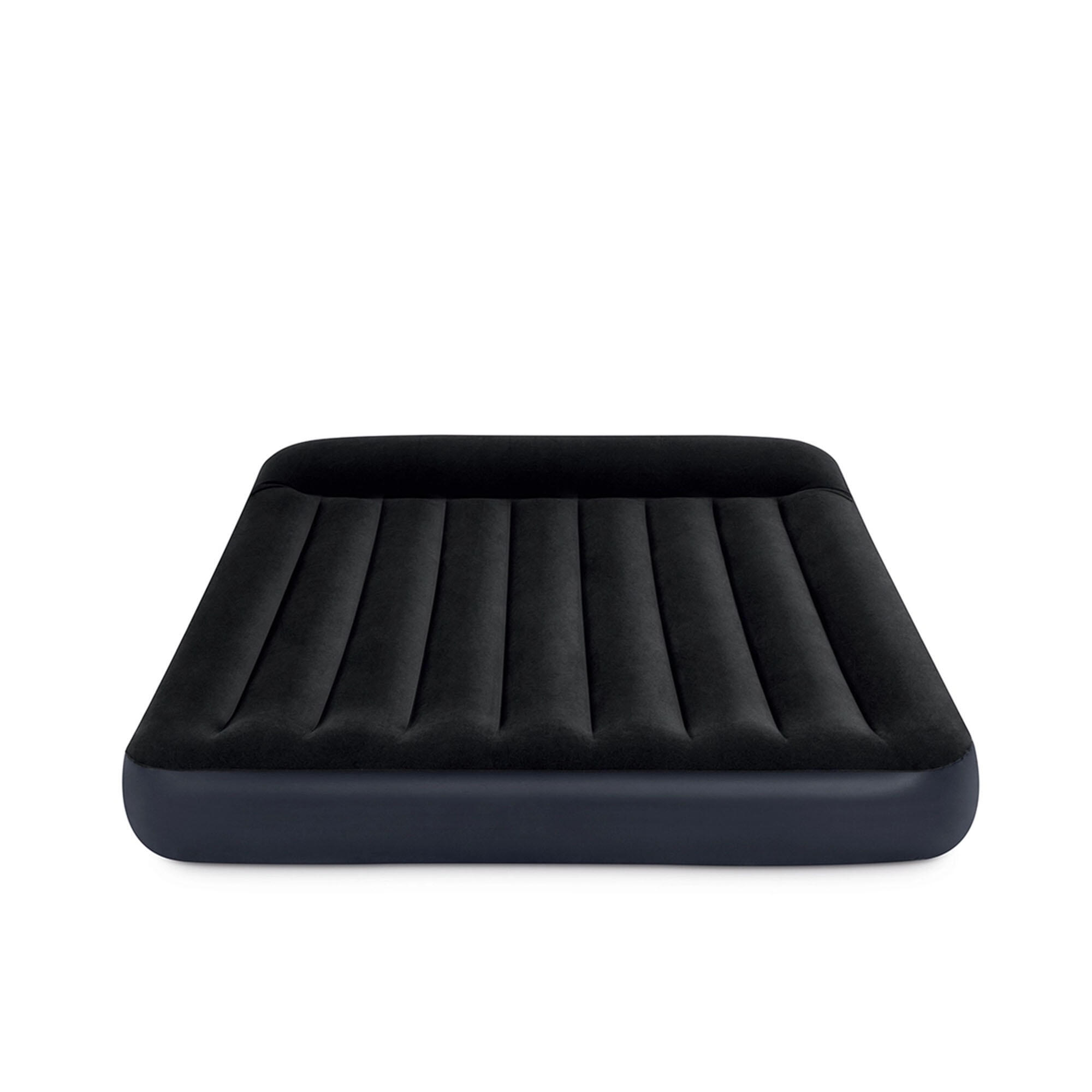 Intex colchão de ar duplo pillow rest com bomba