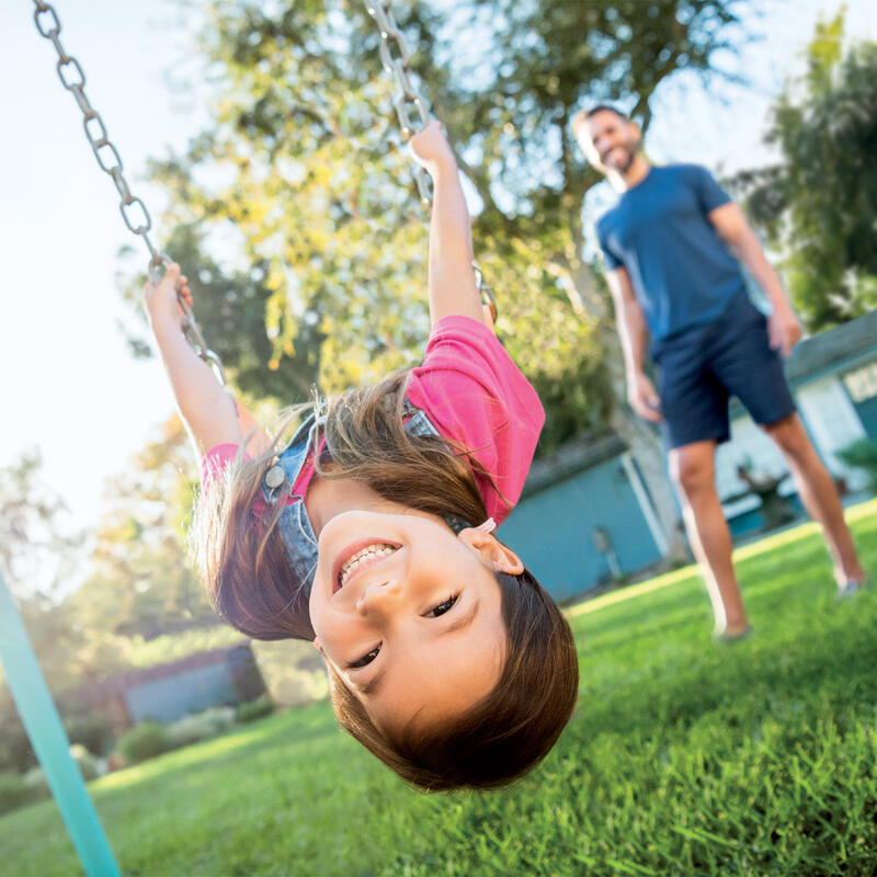 Balanço de jardim infantil com gangorra INTEX