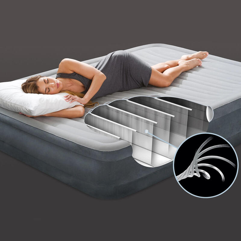 Intex Comfort Plush luchtbed (halfhoog) - tweepersoons
