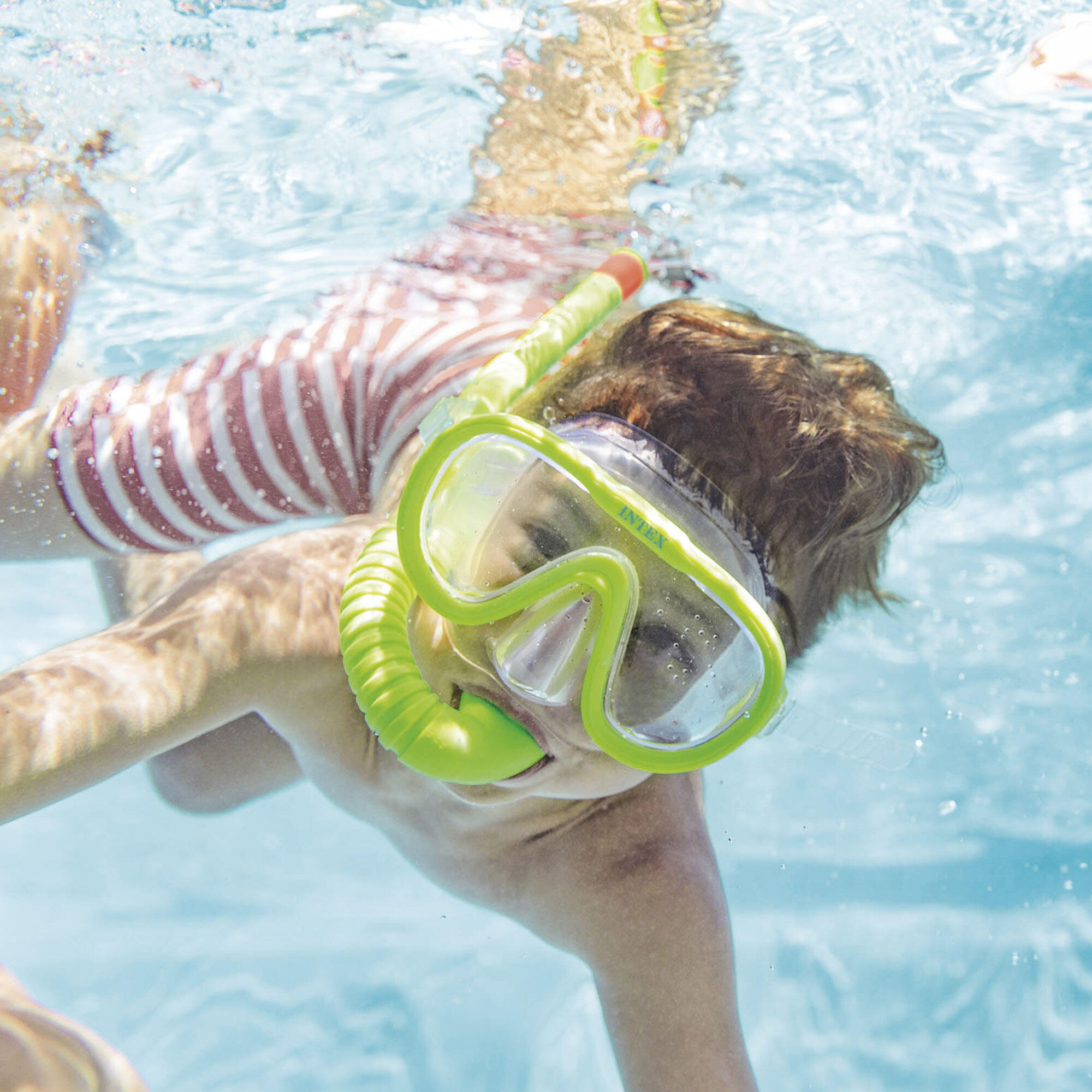 Intex Sea Scan kinderduikbril - Blauw 4/4
