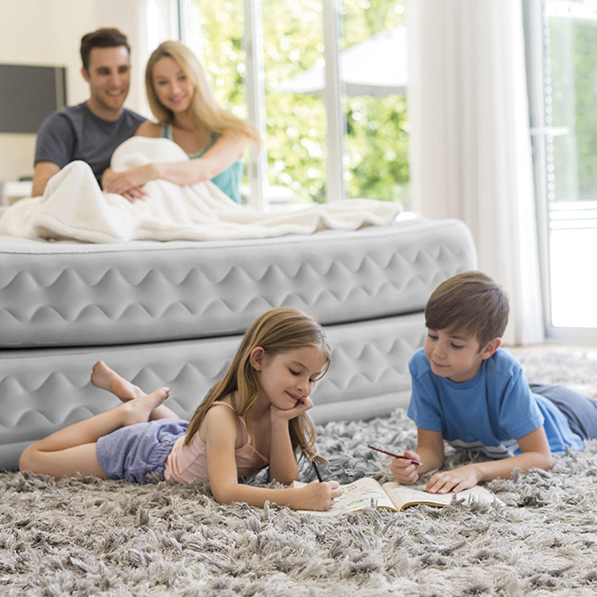 MATELAS GONFLABLE INTEX SUPREME 2 PERSONNES 5/7