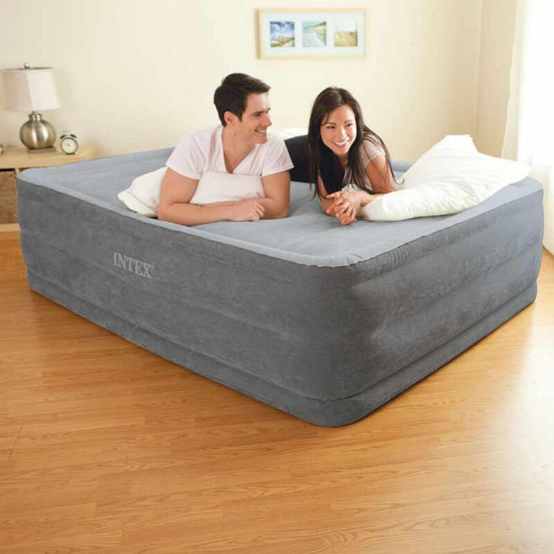 Colchón hinchable INTEX Dura-Beam Deluxe Comfort-Plush 152x203x56 cm