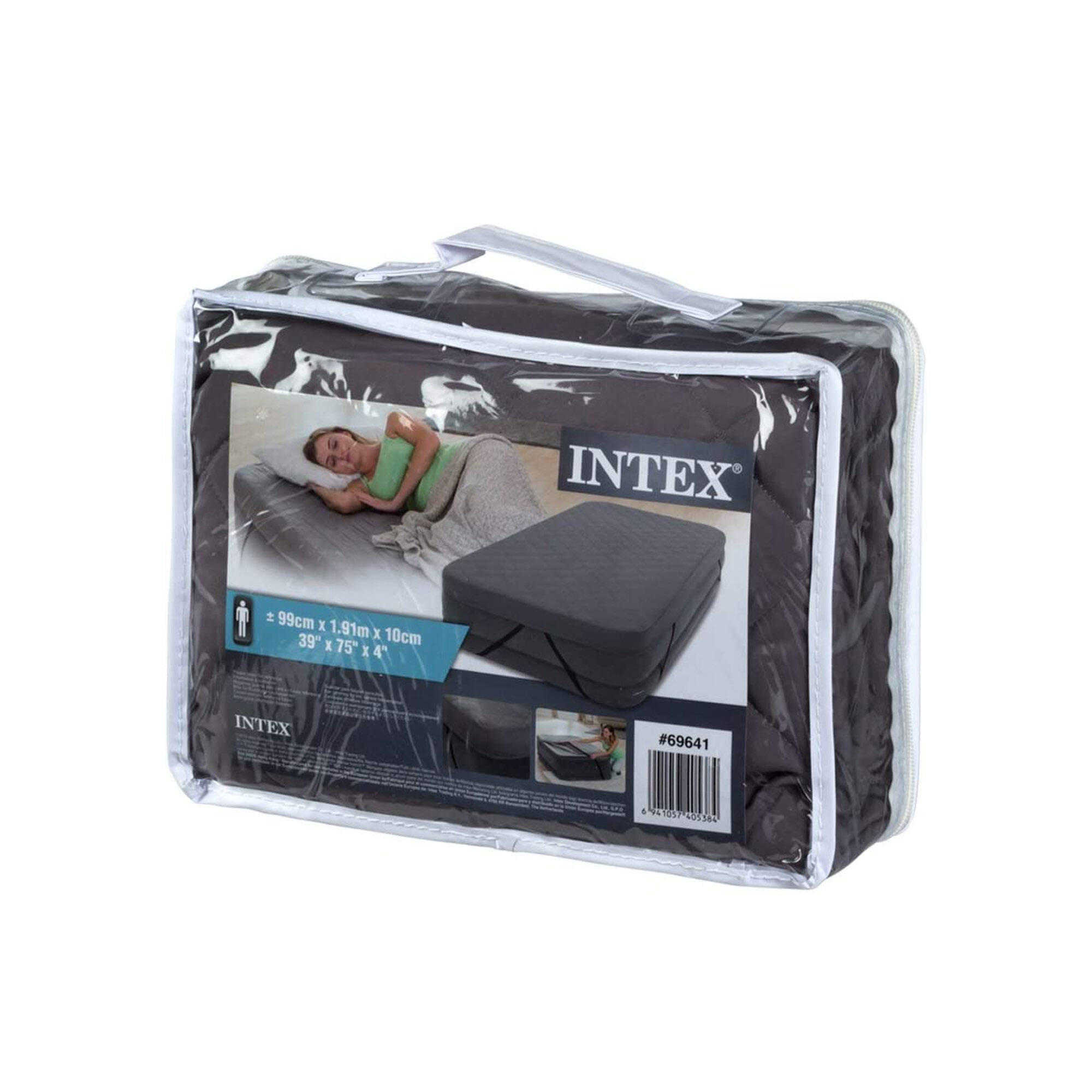 Intex 69641 - Cover per Materasso Singolo, 99x191x10 cm 2/3
