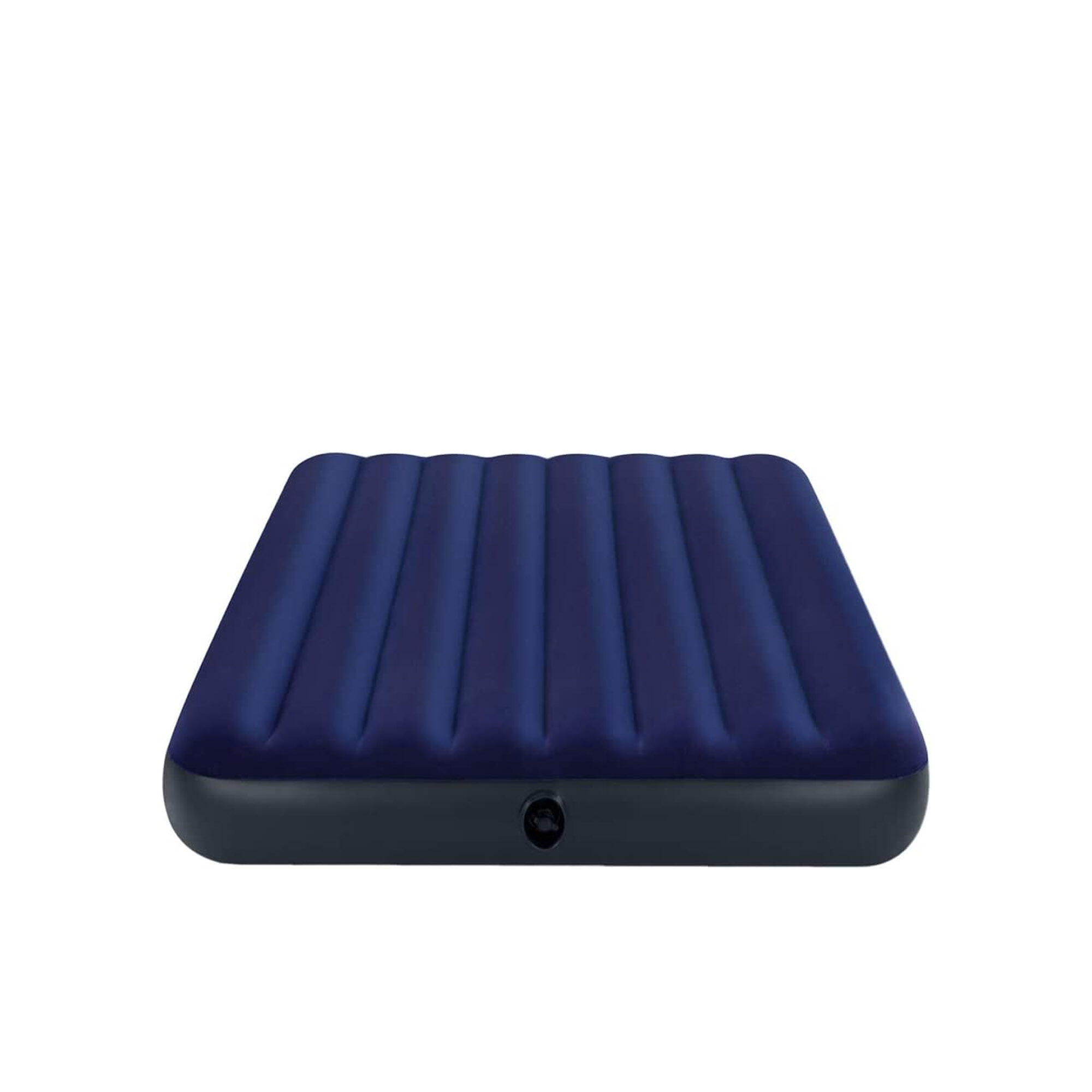 Luchtbed Dura Beam Standaard tweepersoons met zachte flocklaag en 2 in 1 ventiel 1/3