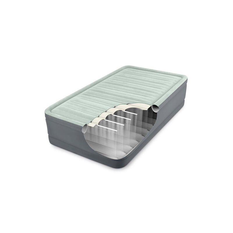 MATELAS GONFLABLE INTEX FIBER TECH 1 PLACE