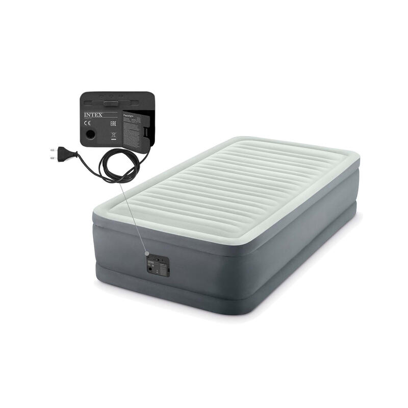 MATELAS GONFLABLE INTEX FIBER TECH 1 PLACE