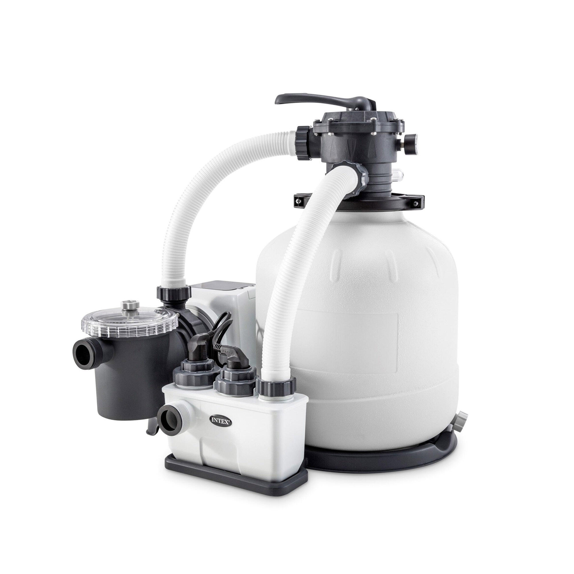 Bomba para piscina natação Clorinador Krystal Clear 2/7