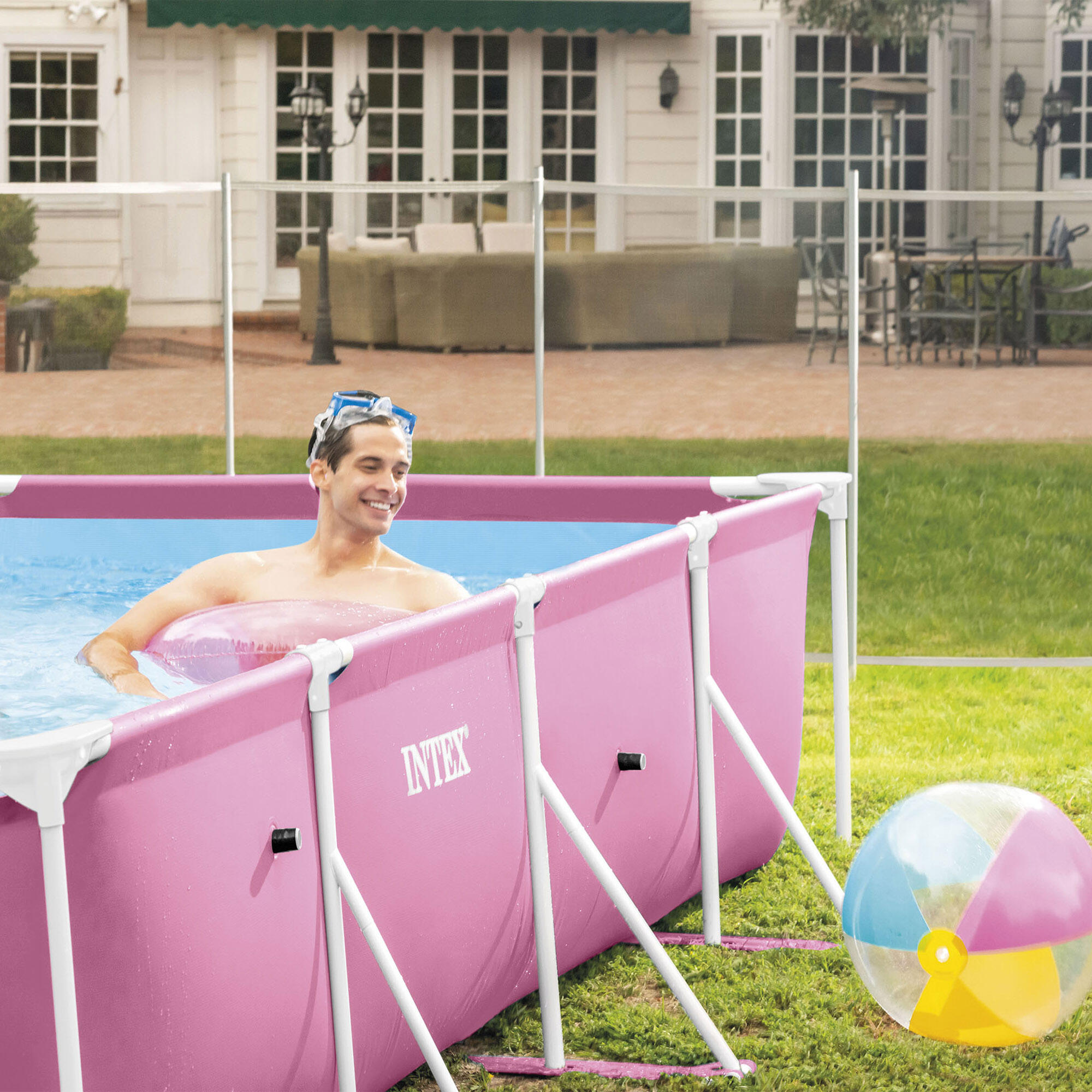 Intex zwembad Klein Frame 220 x 150 x 60 cm 3/7