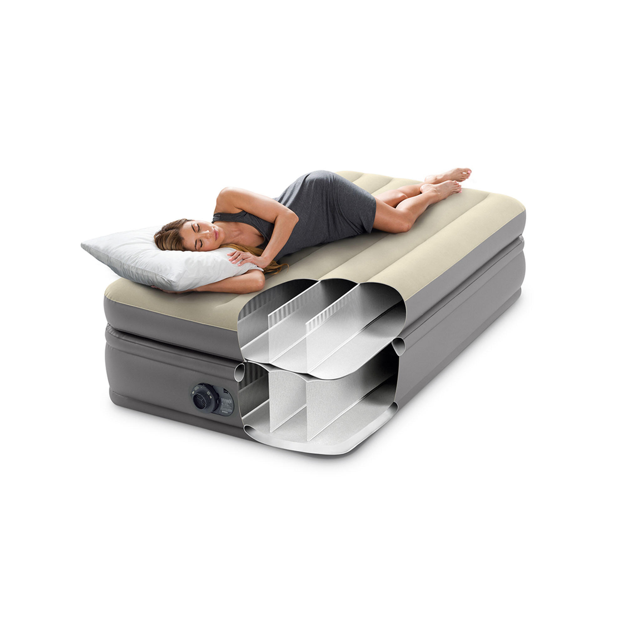 Matelas gonflable Prime Comfort 1 place 3/5