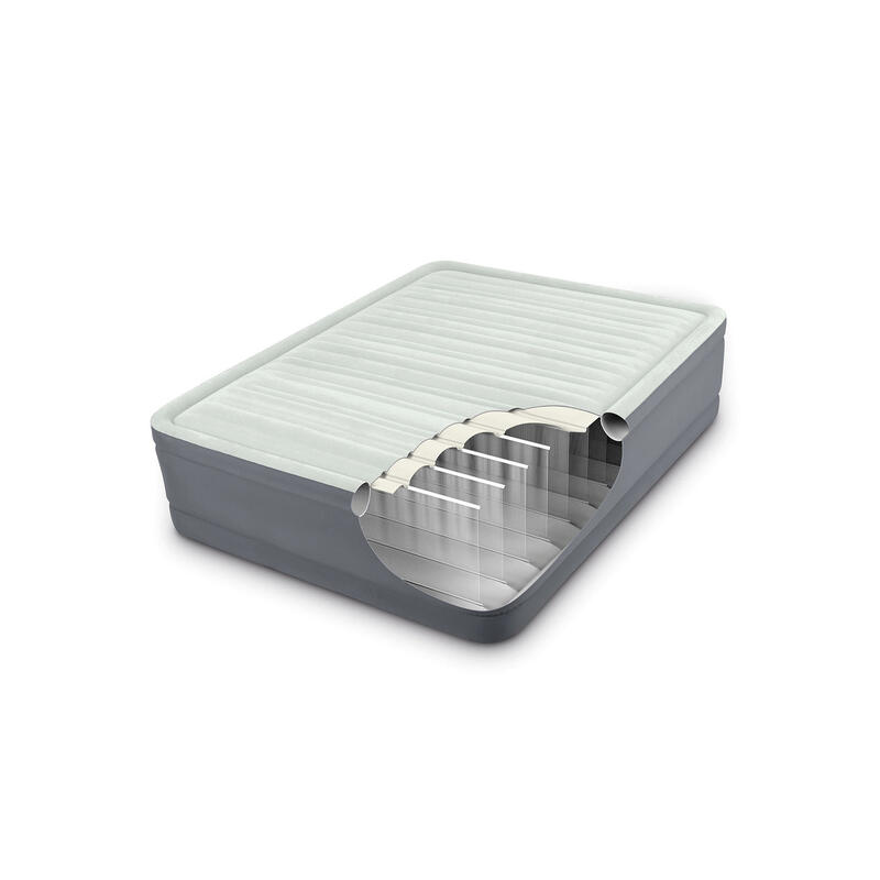 Matelas gonflable randonnée - PremAire Piazza et Demi gris adulte