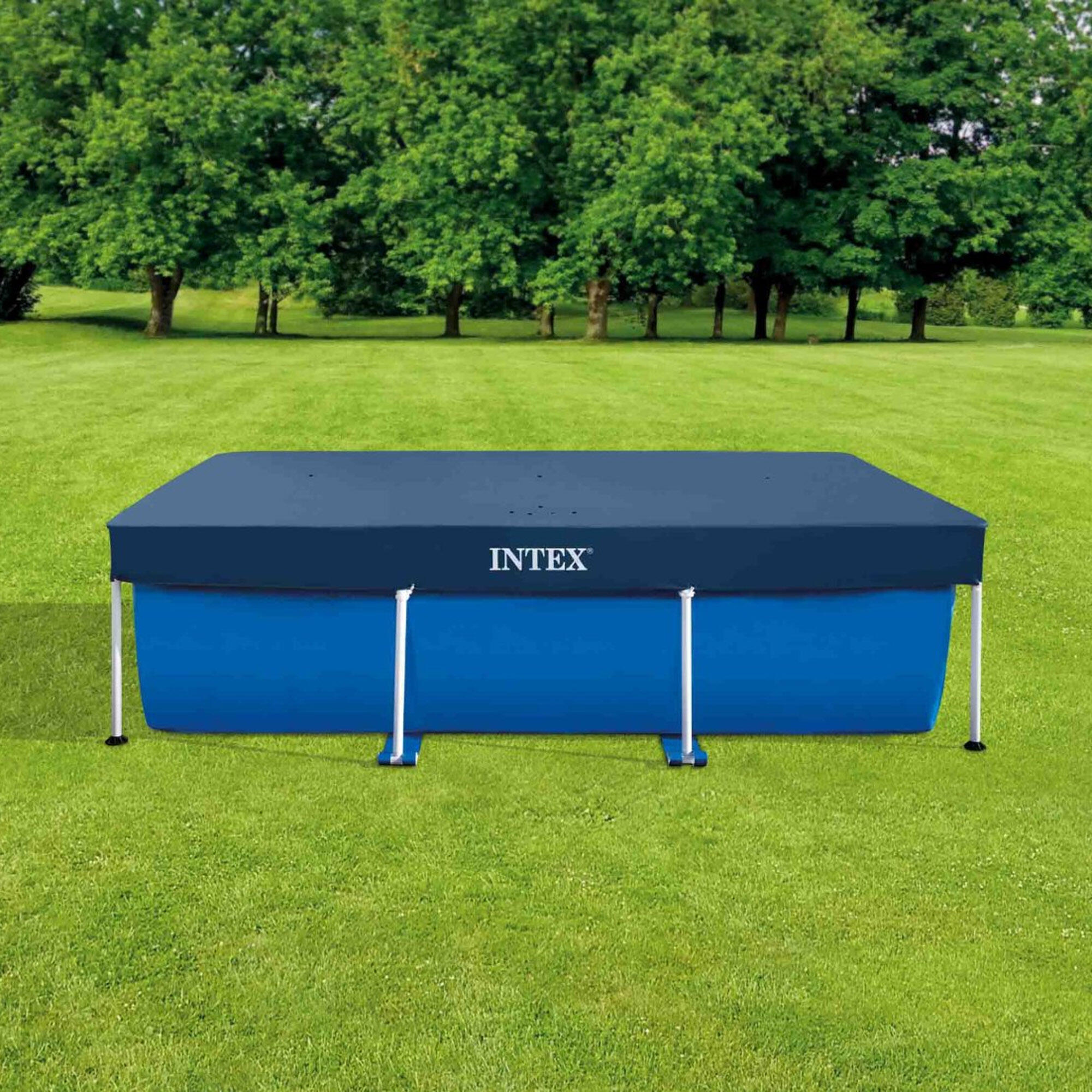 Intex 28038 - Copripiscina per piscina rettangolare, 300x200 cm 4/7