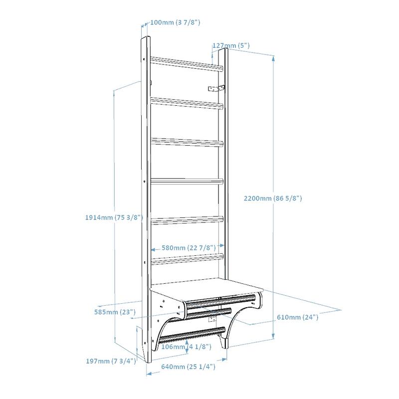 Escritorio BenchK BenchTop BT204 - superposición