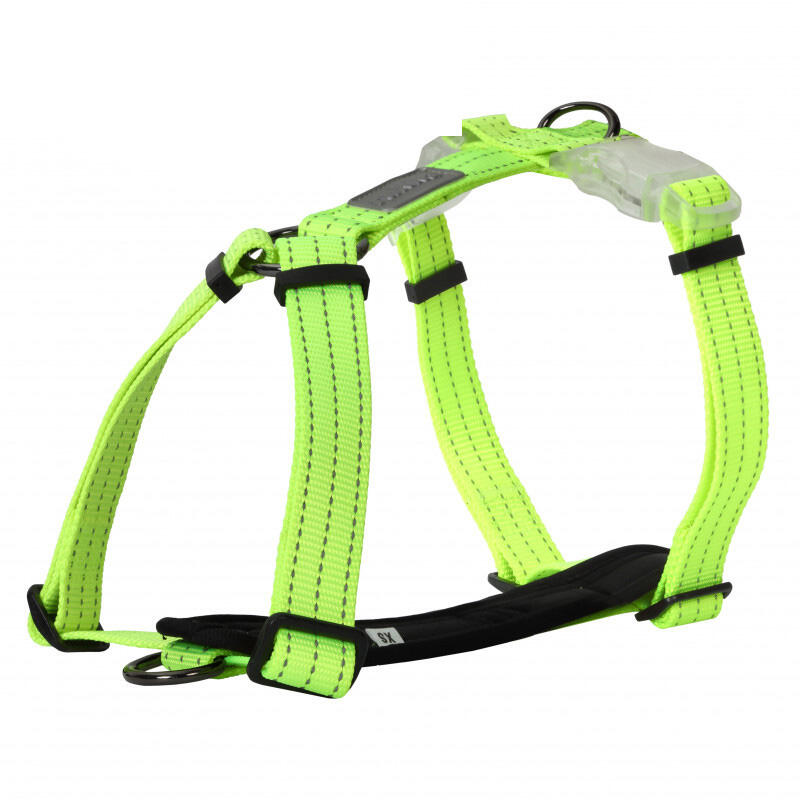 Pet Neon Light Y-Harness - Yellow