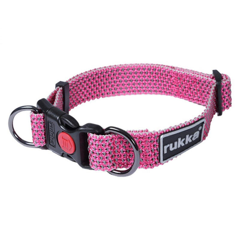 Star Pet Collar - Hot Pink