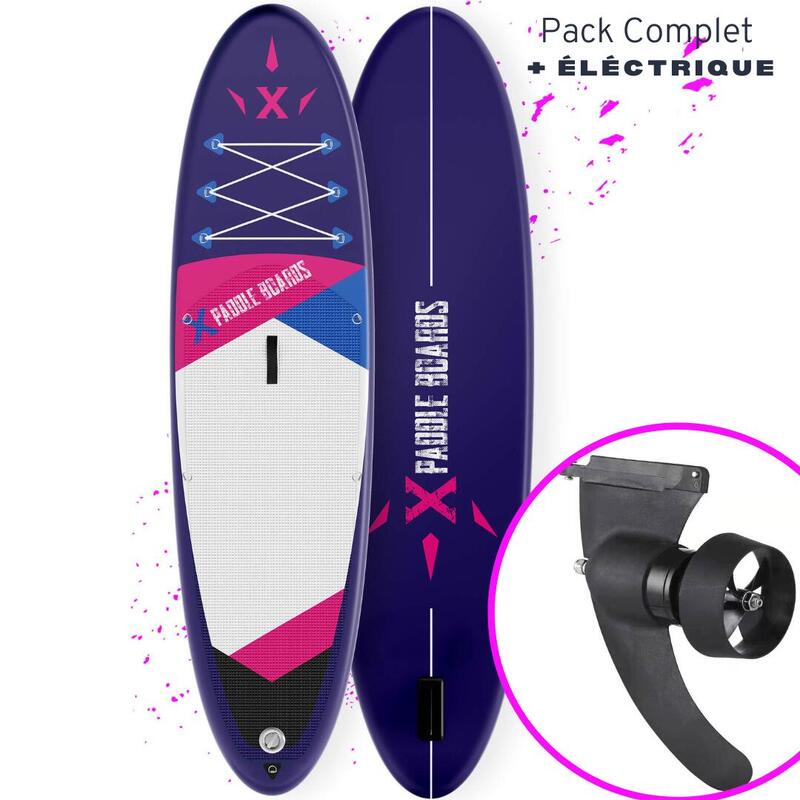 Elektrisches aufblasbares Stand Up Paddle E-X2 305 x 82 x 15cm