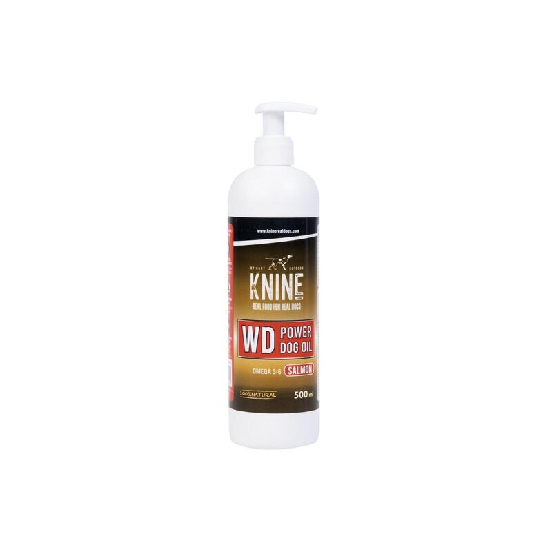 Aceite de salmón puro para perros 500 ml. KNINE