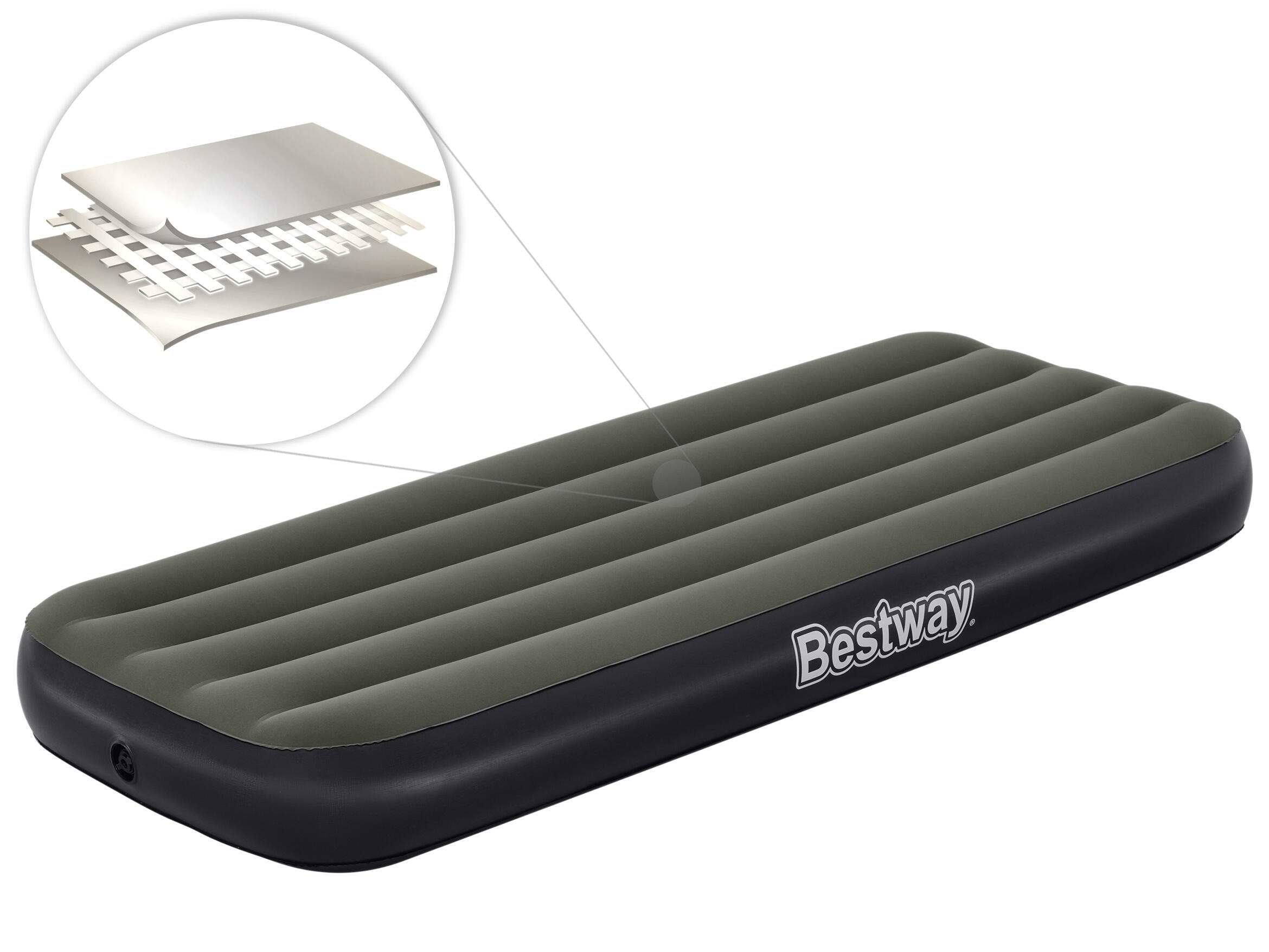 Colchão insuflável caminhada na natureza Matras Insuflável Bestway Tritech 3/7