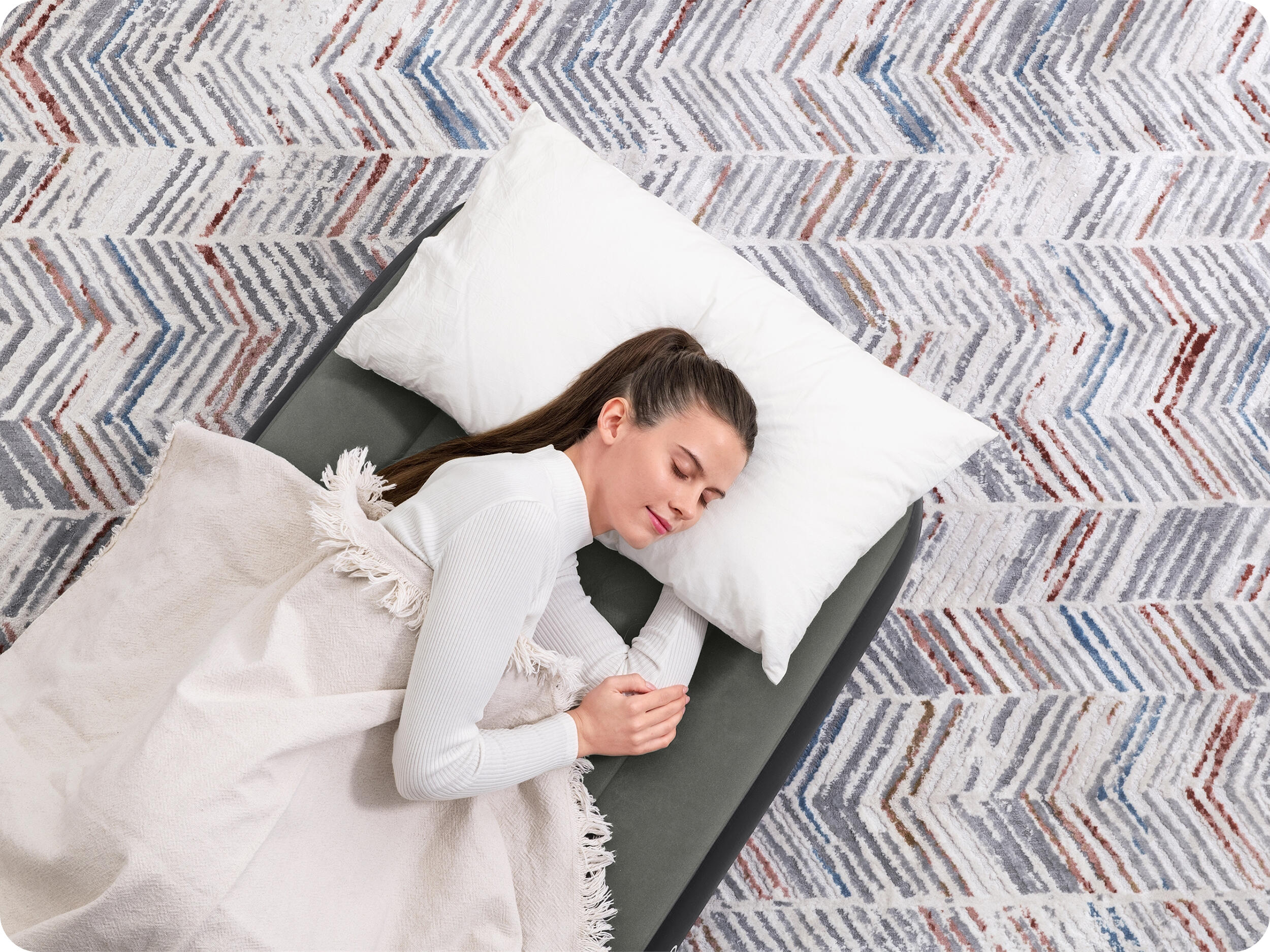 Colchão insuflável caminhada na natureza Matras Insuflável Bestway Tritech 4/7