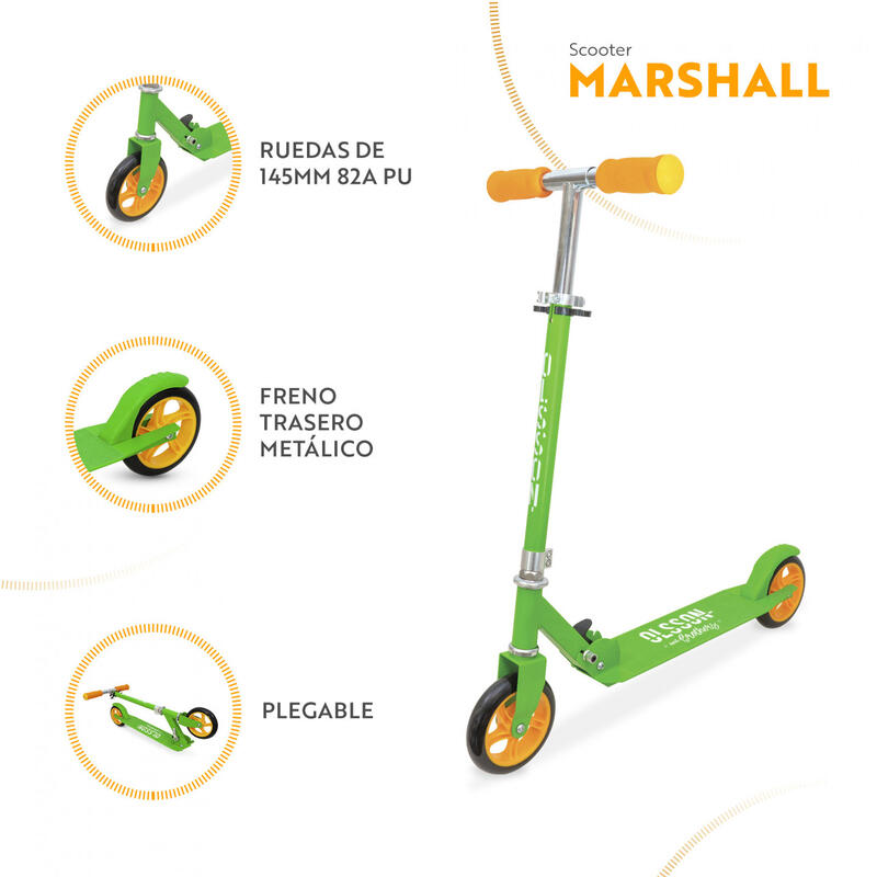 Trottinette pour enfants OLSSON MARSHALL Vert