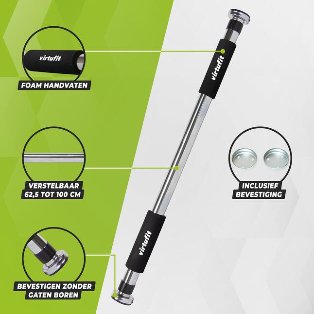 VIRTUFIT Optrekstang Pull up bar Decathlon