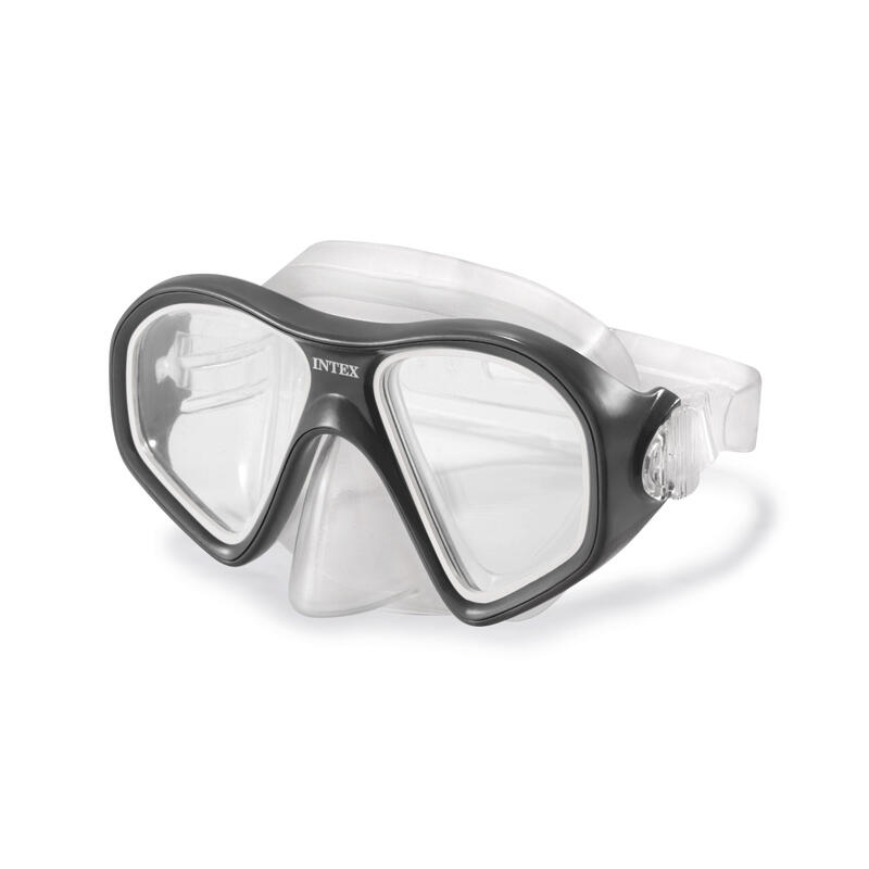 Intex 55657 - Set Maschera, Boccaglio e Pinne Reef Rider