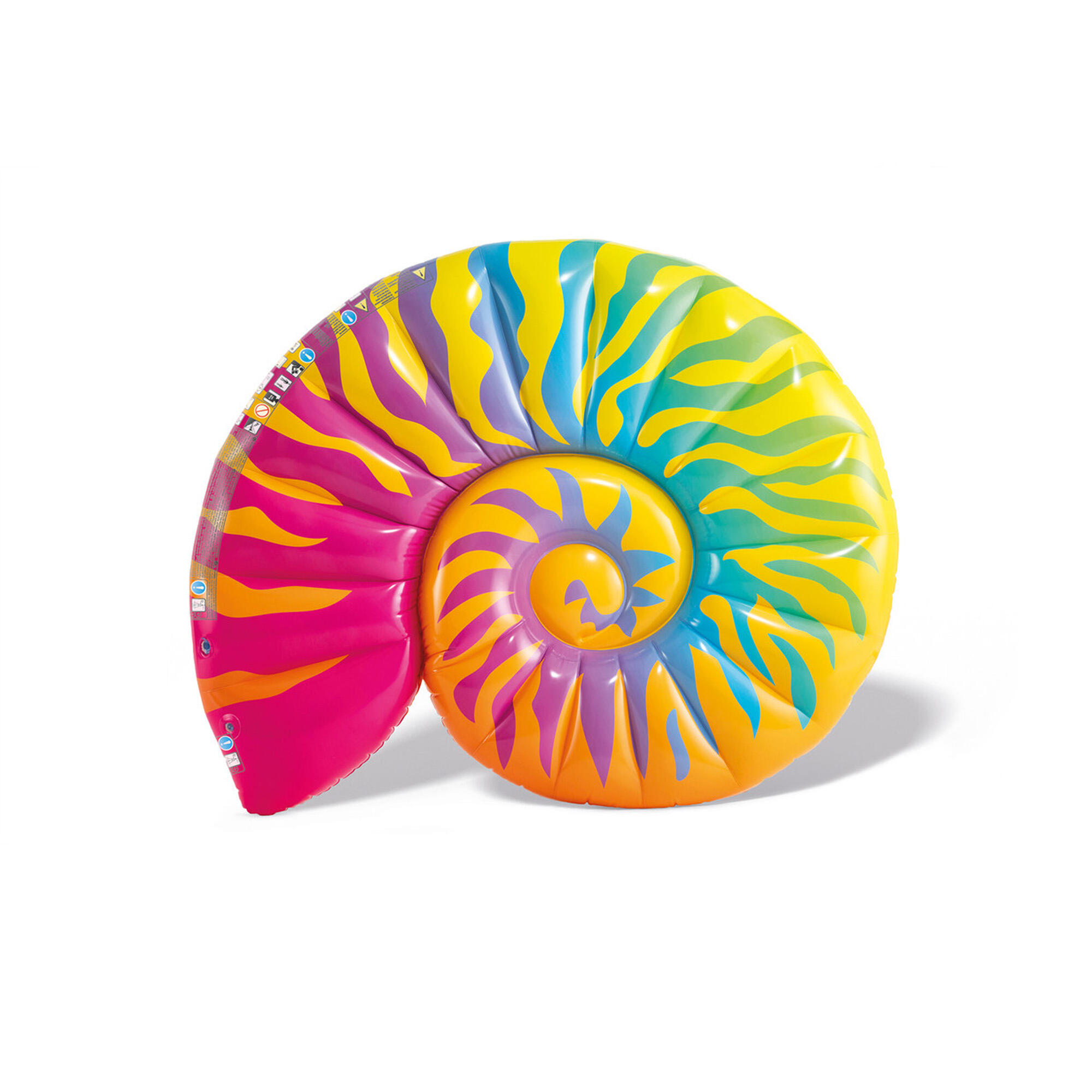 INTEX Intex 58791EU - Materassino Mare Conchiglia, 157x127x25 cm