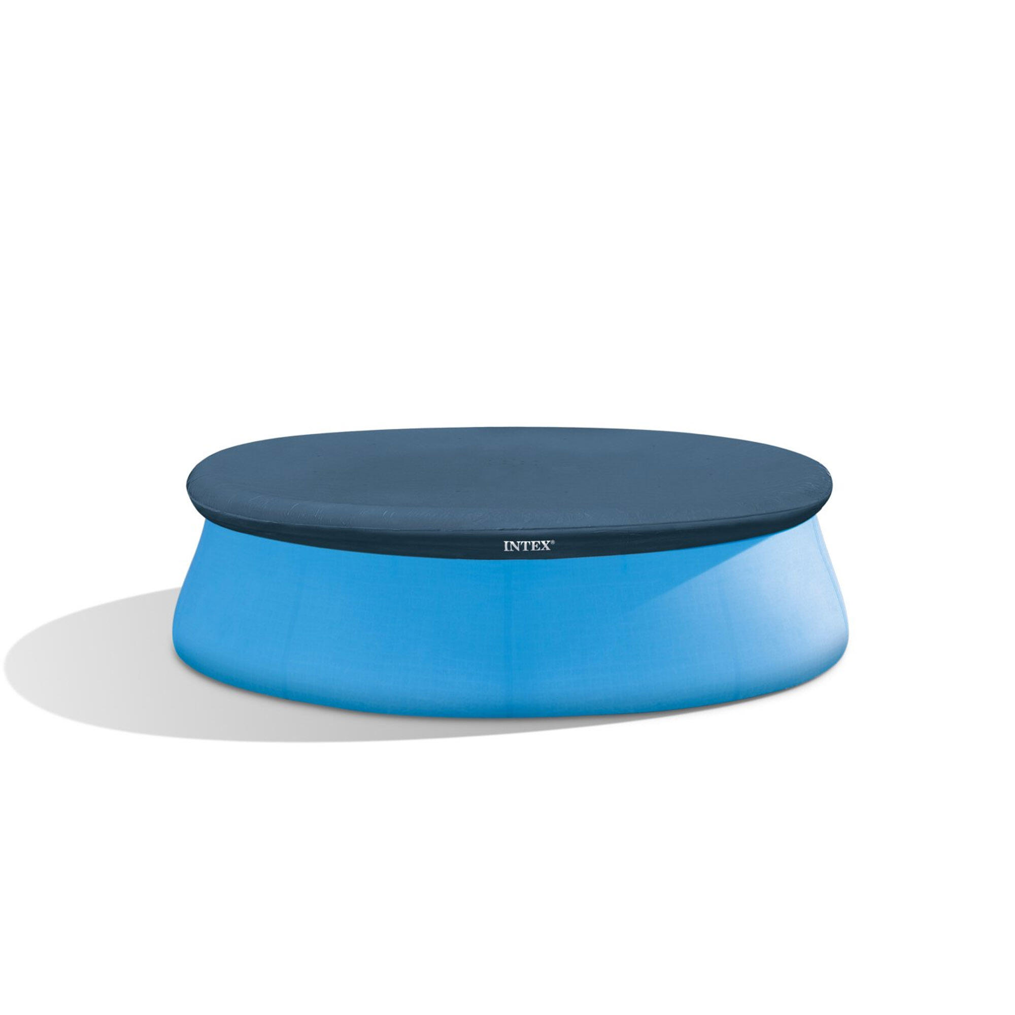 Intex - Intex Piscine Easy Set Ronde Bâche De Couverture Ø 244 Cm - Bâche Piscine - Bleu|vert - Decathlon