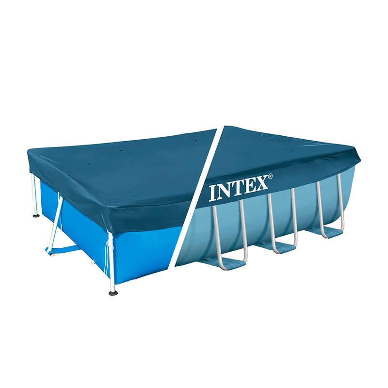 Cobertor Intex piscina desmontable rectangular Prism Frame 400x200 cm