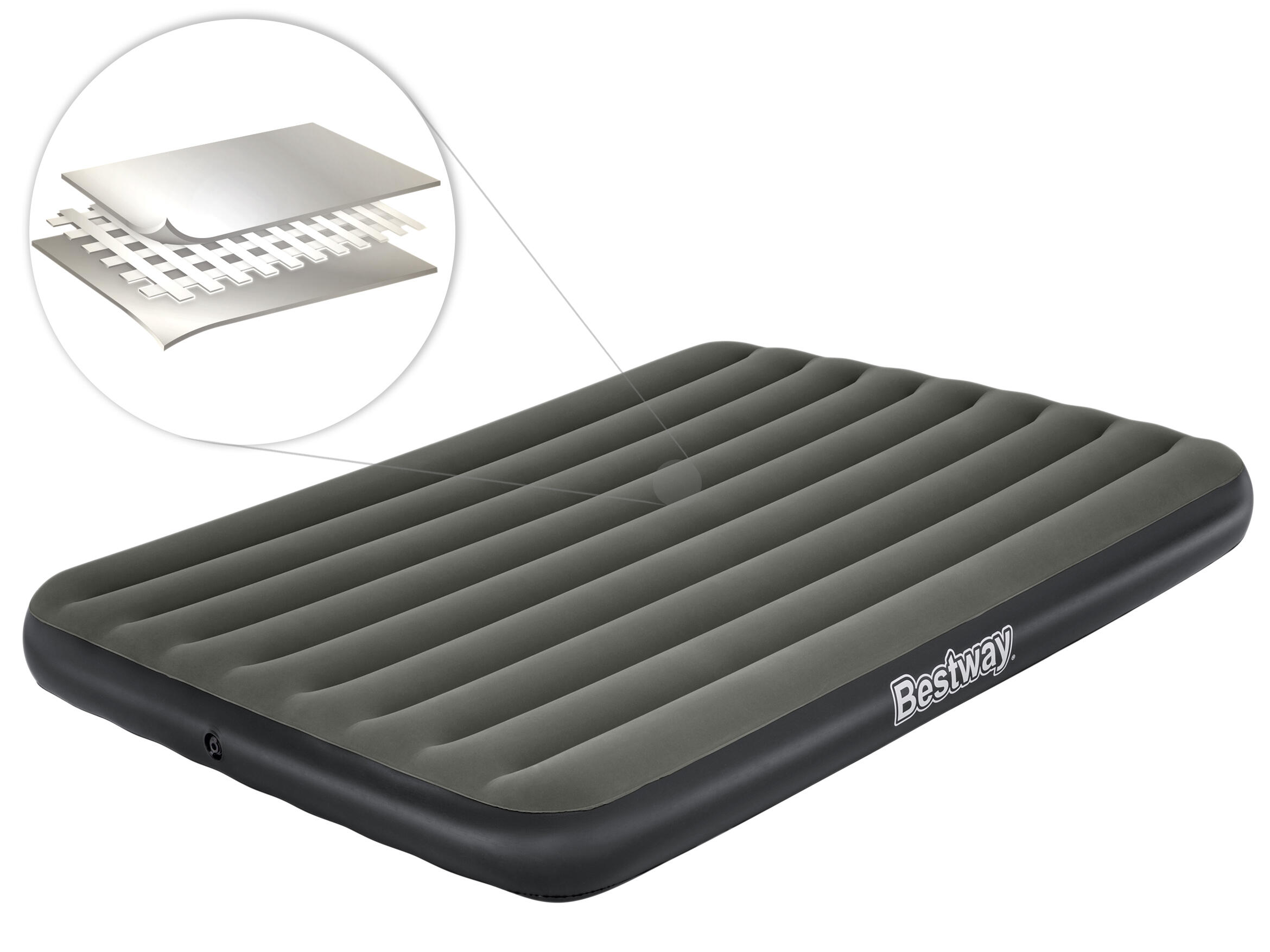 Colchão insuflável caminhada Matelas Gonflable Bestway Tritech 3/6