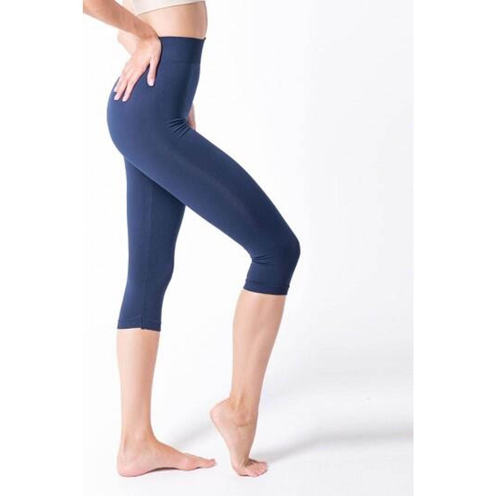 Leggings capri Donna modellatorecon fibra Emana  200 den Noè 4/4