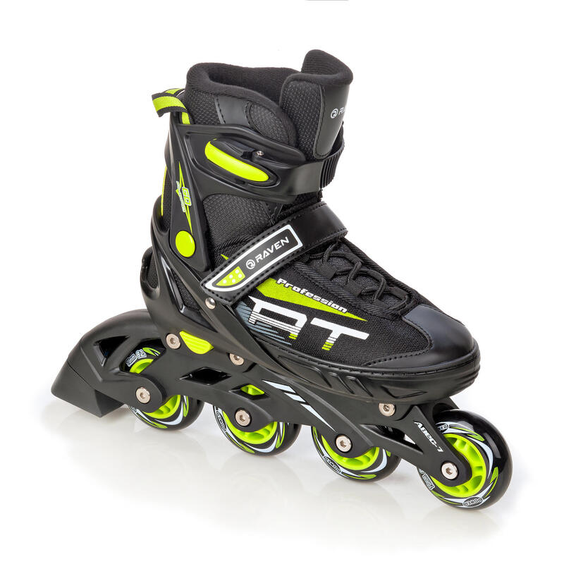 Inline skates verstelbare Raven Profession Zwart/Lime