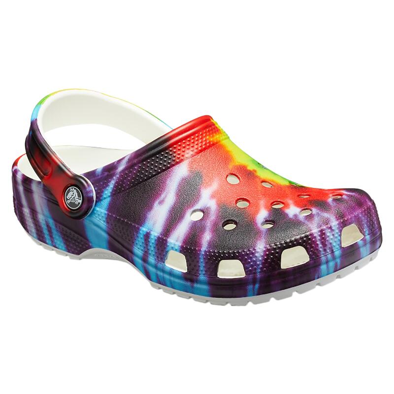 Crocs classic tie dye graphic clog