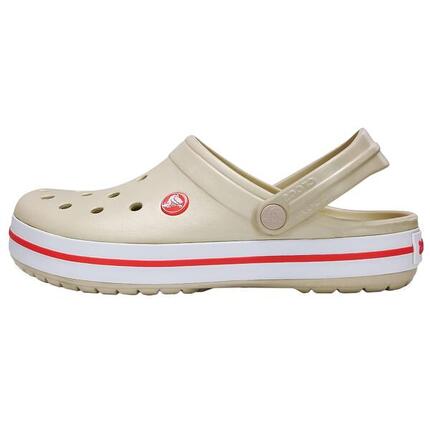 Zuecos Mujer Crocs Crocband Beis